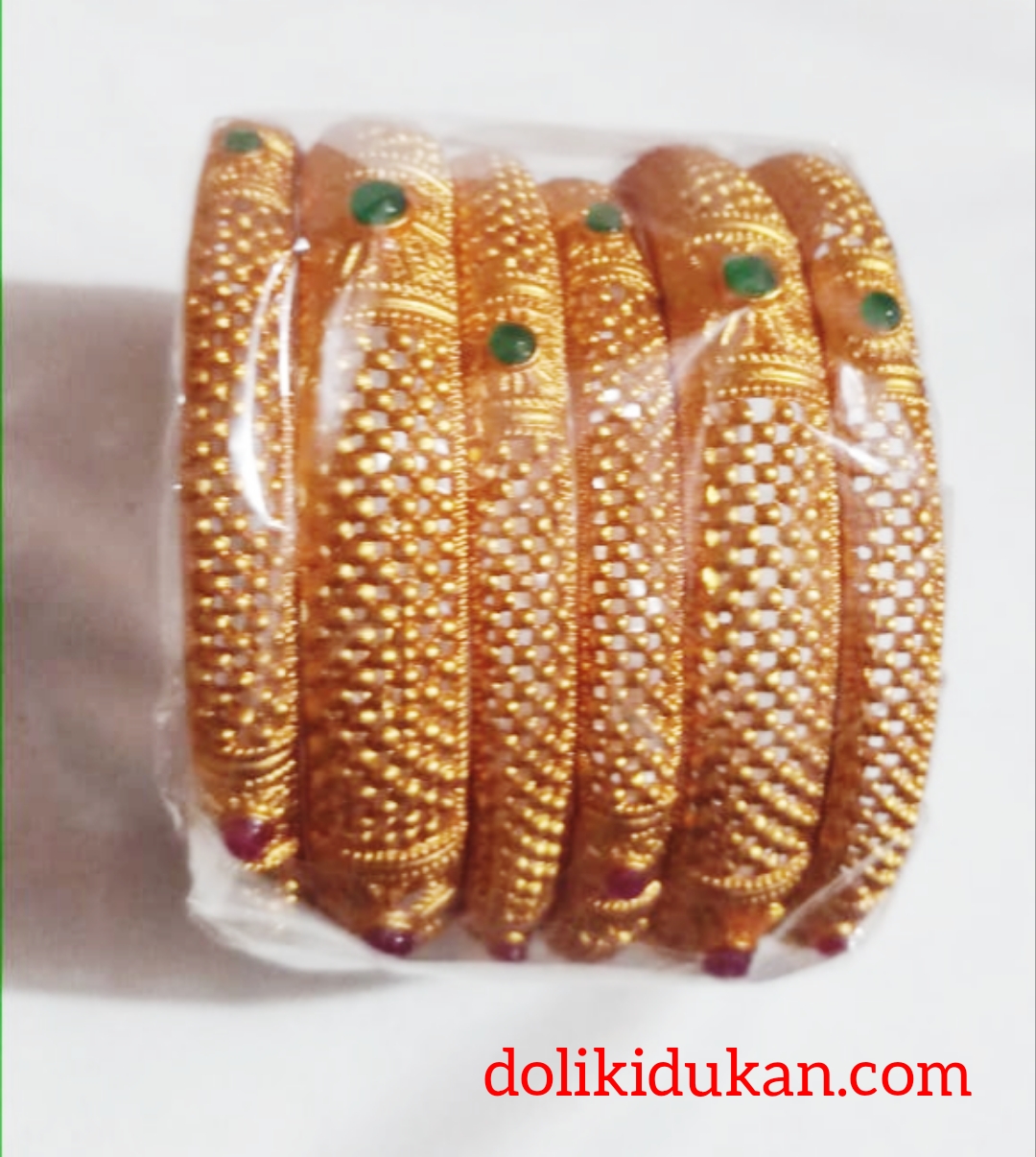 Jhali Design Matte Finish Bangles