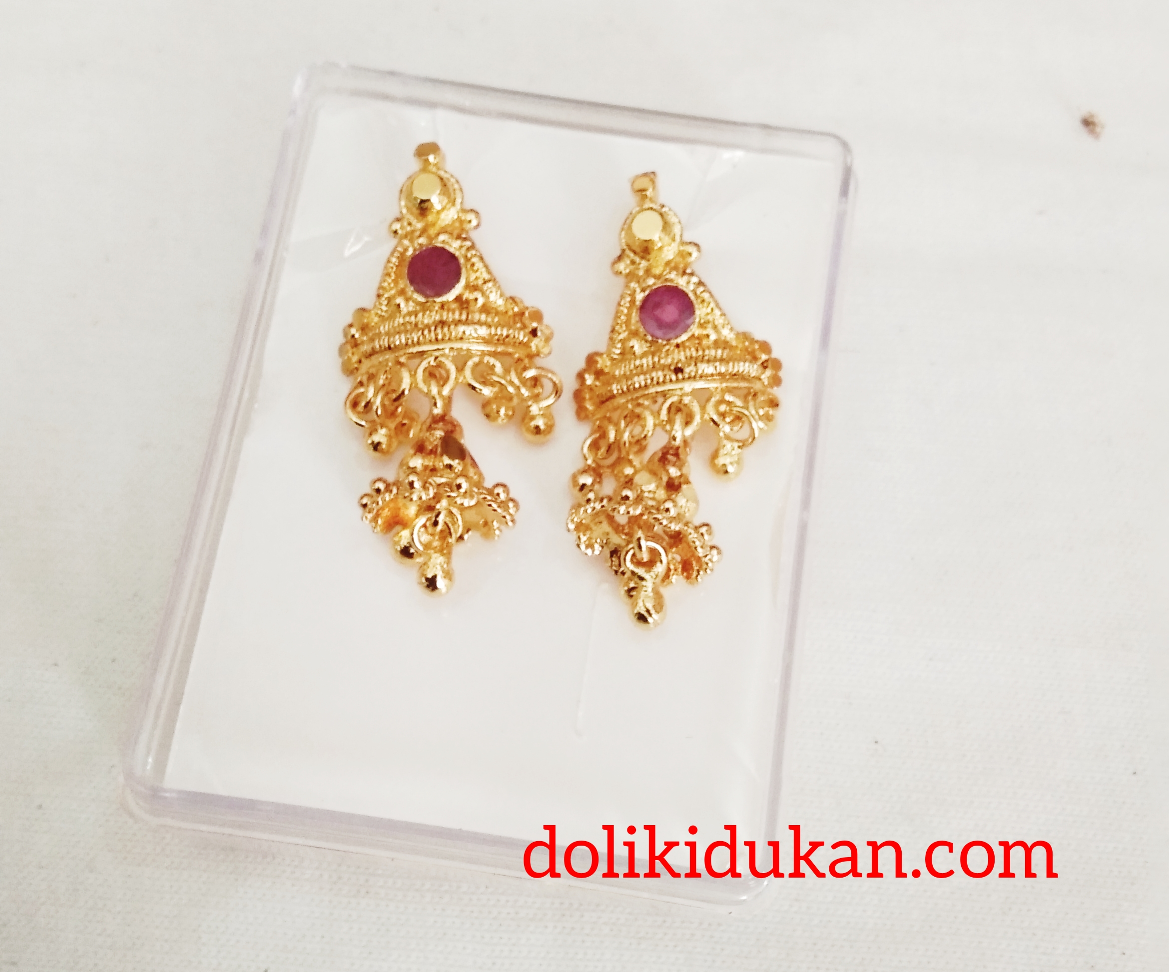 Bell Shape Gold Joomki